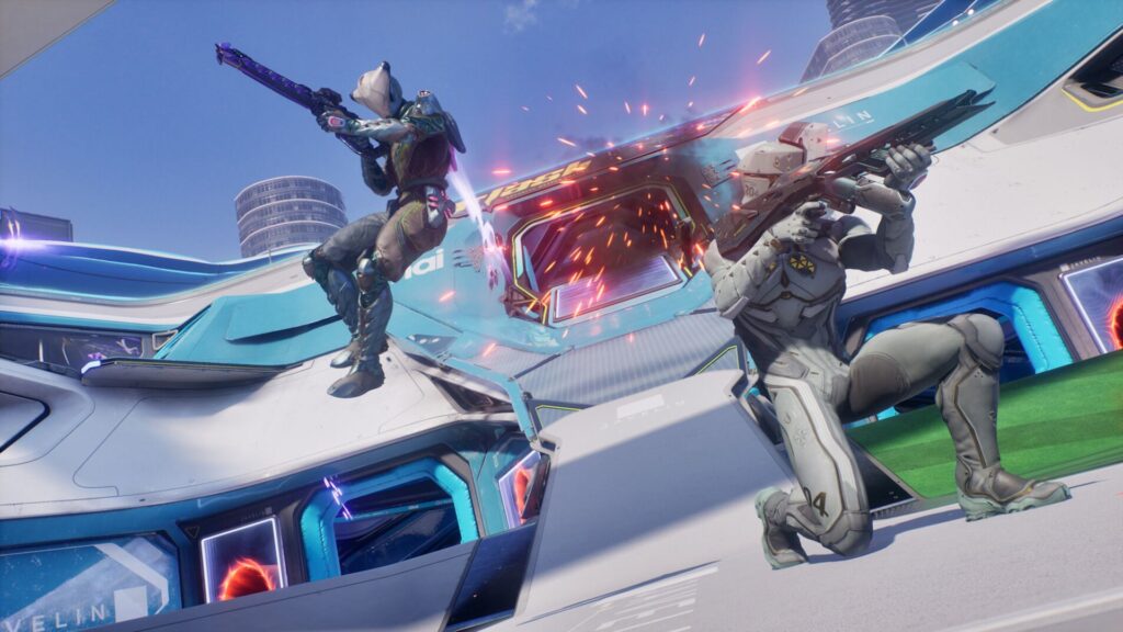 Splitgate 2 battle royale fight