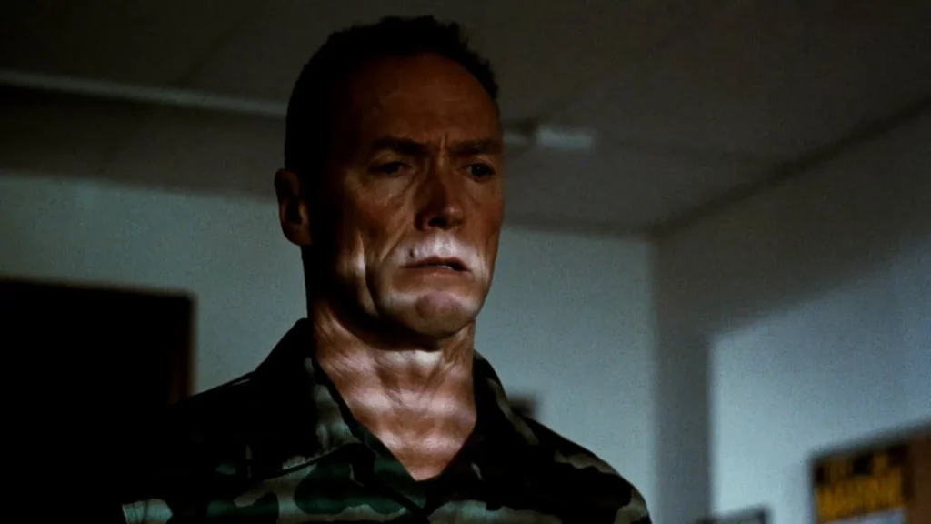 Clint Eastwood is in the shadows