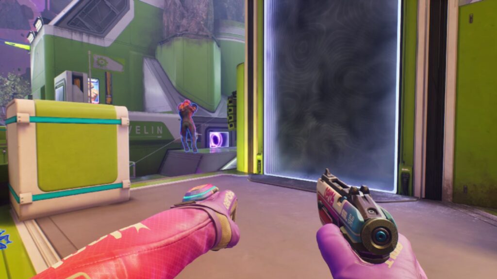 Splitgate 2 pistol gameplay