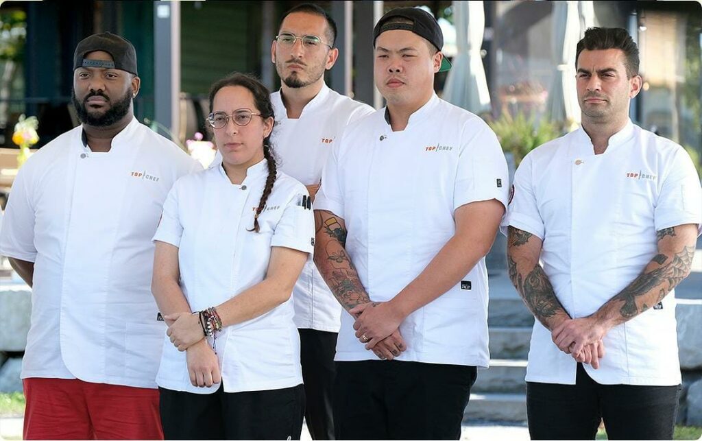 Kristen Kish’s Next Destination for ‘Top Chef’ After Canada Is Exactly What the Show Needs After Lackluster Season 22 2 Participating chefs before a challenge on Top Chef.