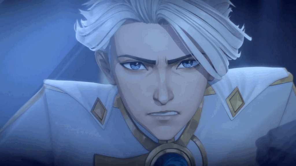 Lucky Cyan Broke Free From 'To Be Hero X's Lazy Power System 1 Lin Ling's Nice is confronted by Enlighter in To Be Hero X.