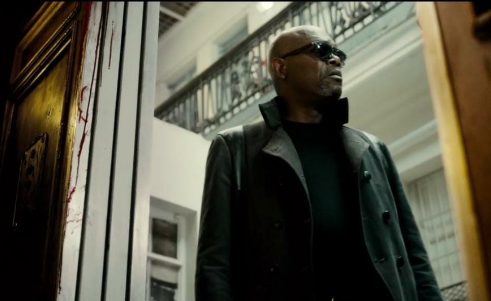 Samuel L. Jackson’s 0% Rating Is Proof Why Not All Anime Adaptations Deserve Resurrection 1 Samuel L. Jackson is in an all-black outfit in Kite.