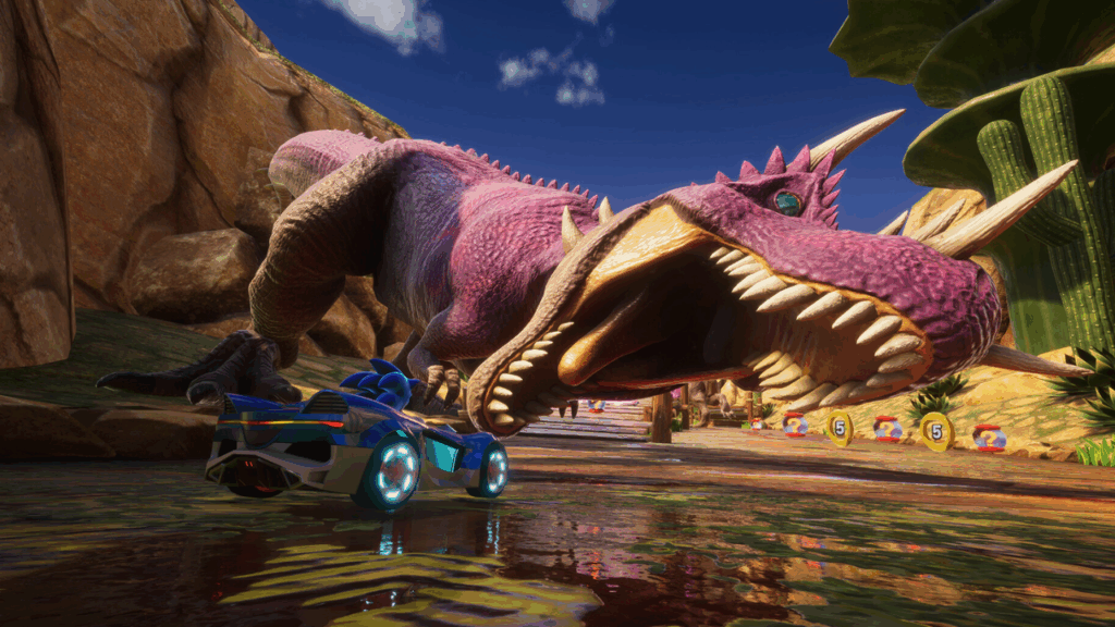 Mario Kart World Finally Has a Rival That’s Ready to Burn Some Rubber 2 In-game image from Sonic Racing: CrossWorlds