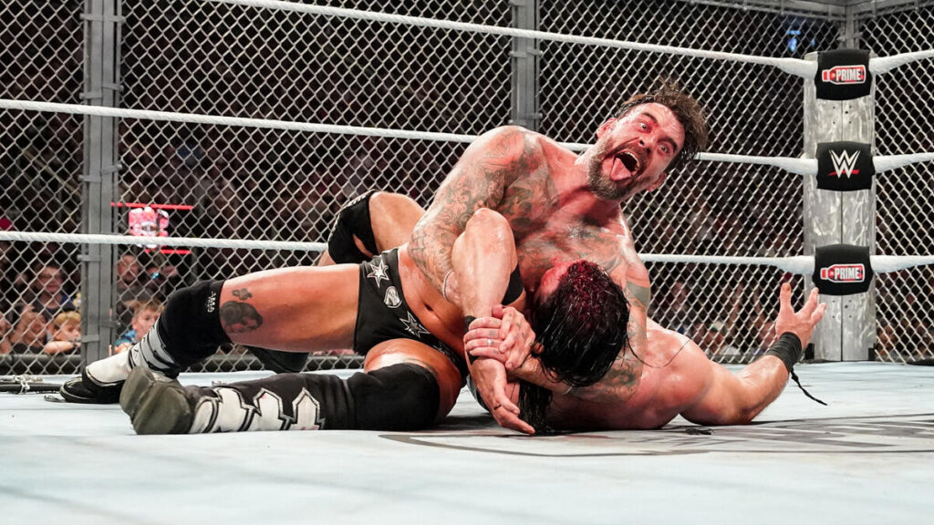 CM Punk vs Drew McIntyre. 