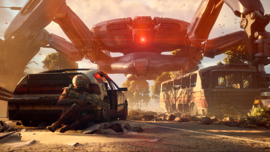 That Summer Game Fest Trailer Was Solid, But ARC Raiders Isn’t Winning Me Over 4 The image shows the big robot in ARC Raiders