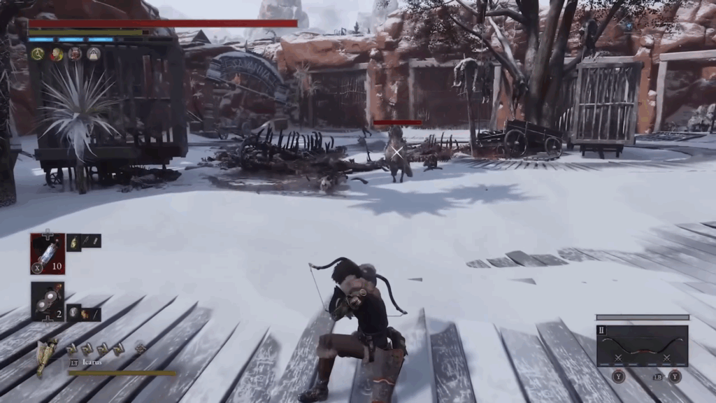 Nine New Weapon in Lies of P Overture, Ranked 2 The new bow type weapon in Lies of P Overture | Image Credit: Geek Media Centra via YouTube