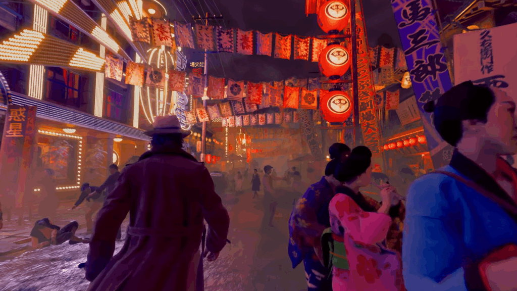 The New Ryu Ga Gotoku Game Might Be Hiding Its Biggest Surprise in Plain Sight 6 An image of a character walking in Stranger Than Heaven