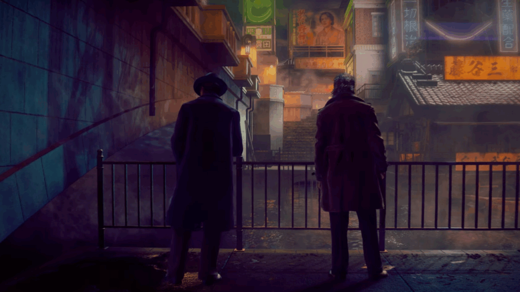 The New Ryu Ga Gotoku Game Might Be Hiding Its Biggest Surprise in Plain Sight 7 An image of two characters standing together in Stranger Than Heaven