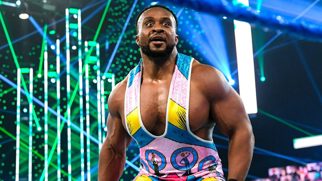 Big E entering the WWE arena.