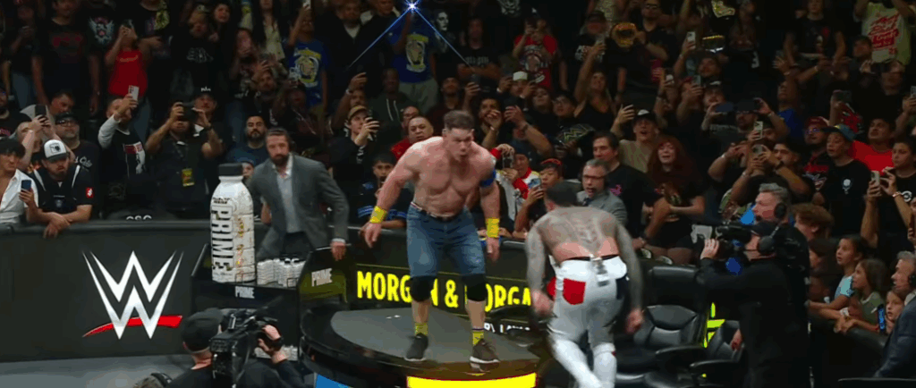 A still from 2025 Money in the Bank

