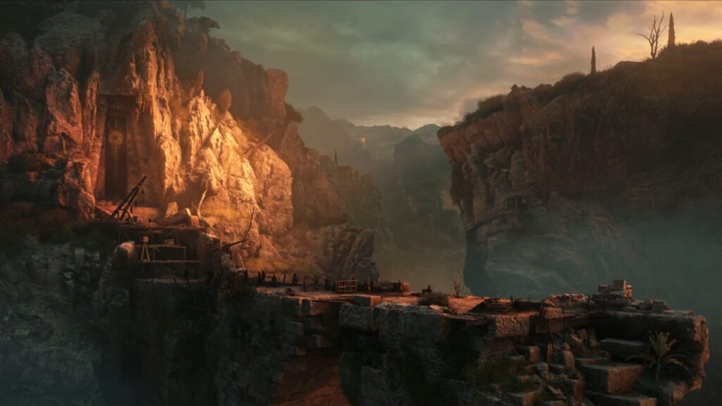 ‘Resonance: A Plague Tale Legacy’ Visuals Are So Brutally Extreme It May Dethrone Hellblade 2 9 Resonance: A Plague Tale Legacy trailer scene showcases a highly detailed sunset-time scenery.