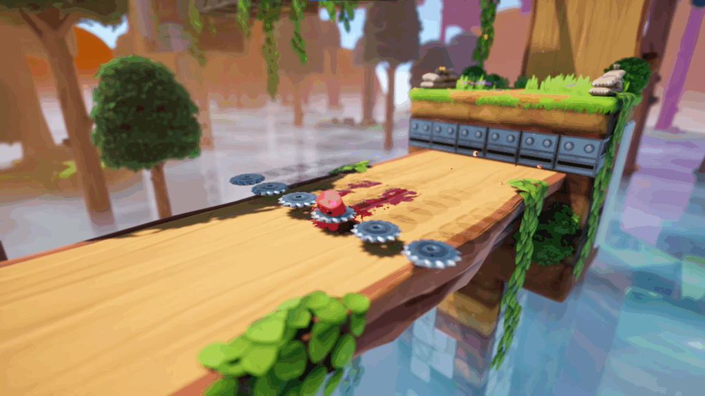 Super Meat Boy 3D: Astro Bot Meets Mario World in Xbox’s Latest Platformer 9 A screengrab from the official Super Meat Boy 3D trailer