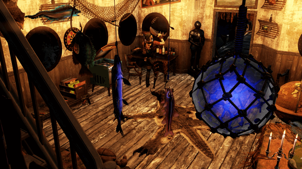 Fallout 76: Gone Fission Update: Is It Available for PS5? 3 A still of a fishing store in the new Fallout 76 update.