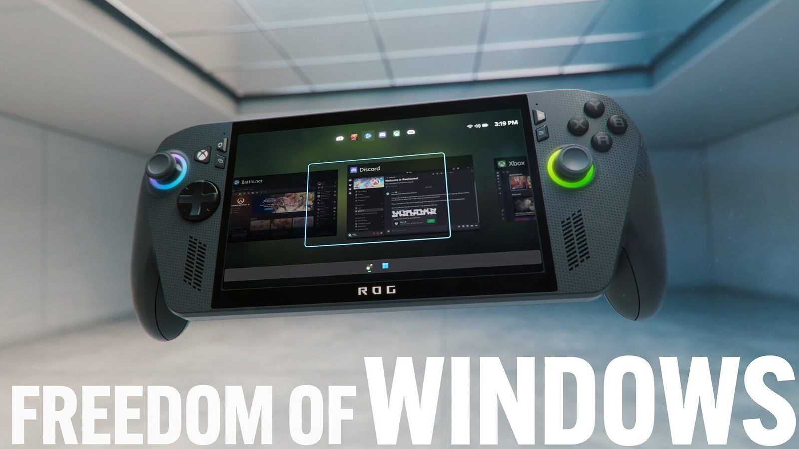 Xbox President Sarah Bond: The Singular Focus of Xbox Ally Is “more freedom, more choice, more ways to play” 4 Screenshot of the ROG Xbox Ally from the Xbox Games Showcase event