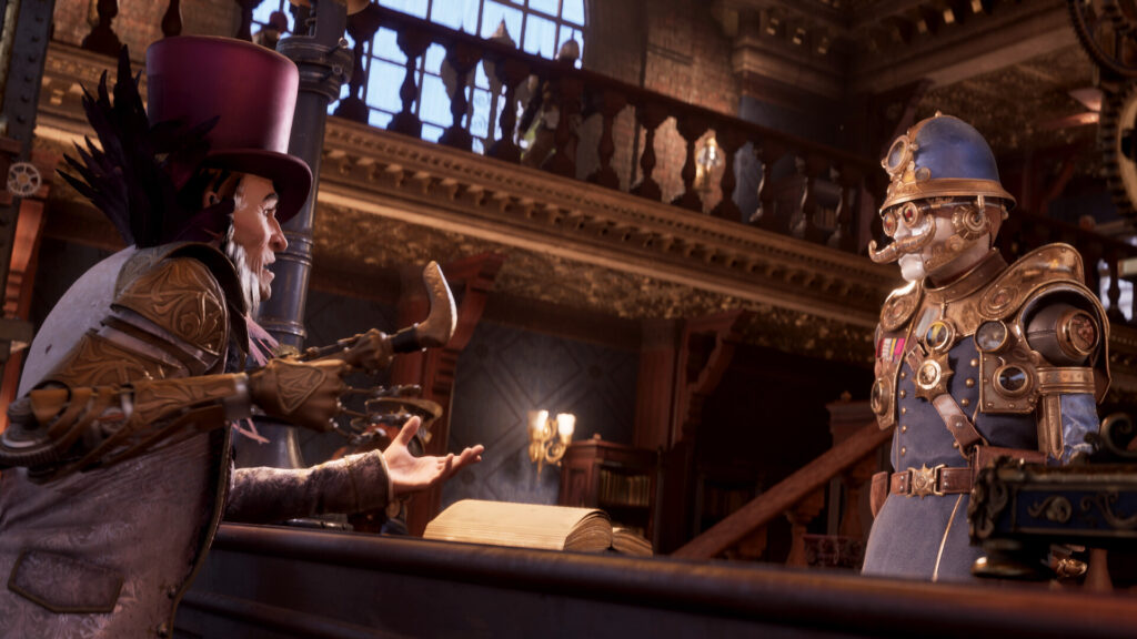 Dishonored Meets Bioshock With Time Powers? Clockwork Revolution Is My Dream Game 2 The image show the the character interaction in Clockwork Revolution
