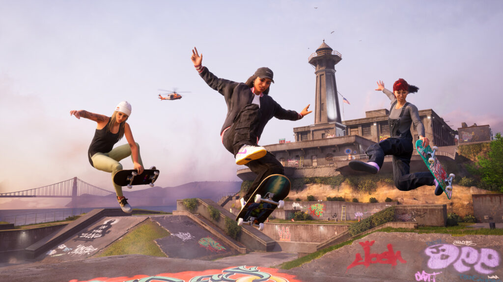 Screenshot from Tony Hawk's Pro Skater 3+4
