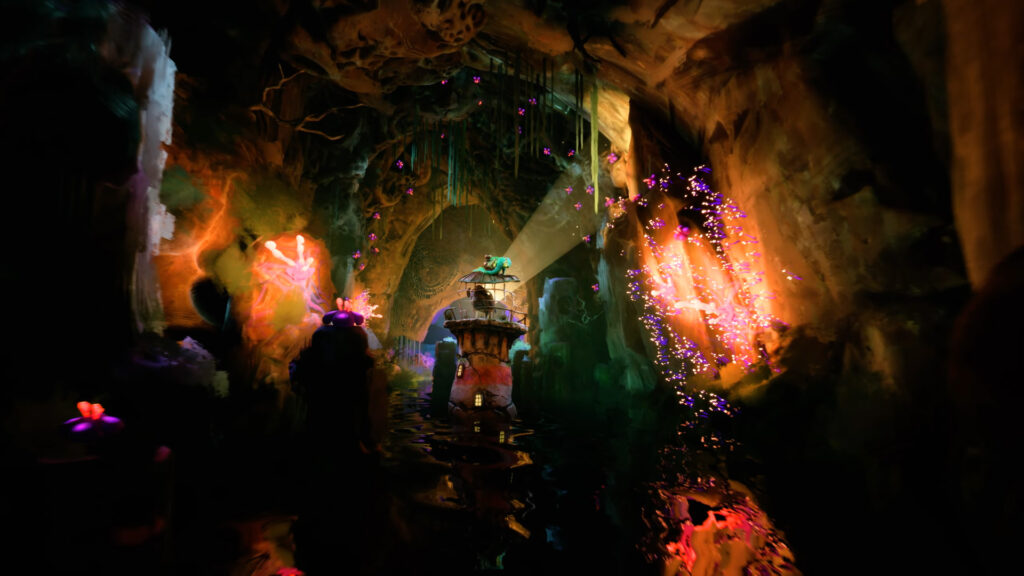 An image showing the gameplay of Keeper from Double Fine.