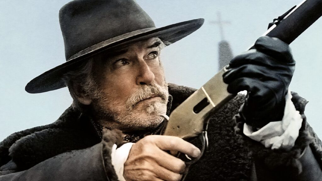 The Unholy Trinity Review — Blasphemy of a Once Proud Genre 1 A man holds a rifle