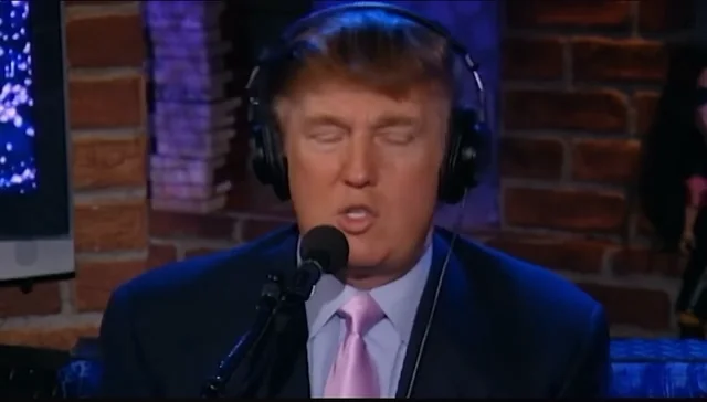 Donald Trump's Unsettling Comments on Paris Hilton and Her S*x Tape 1 Donald Trump in a still from The Howard Stern Show