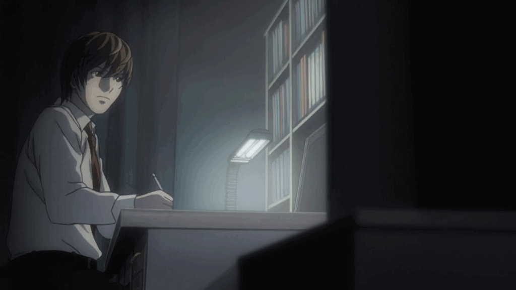 'Death Note' Voice Actor Exits Agency After Working With Them for 30 Years 4 Light is about to write his first target's name in the book