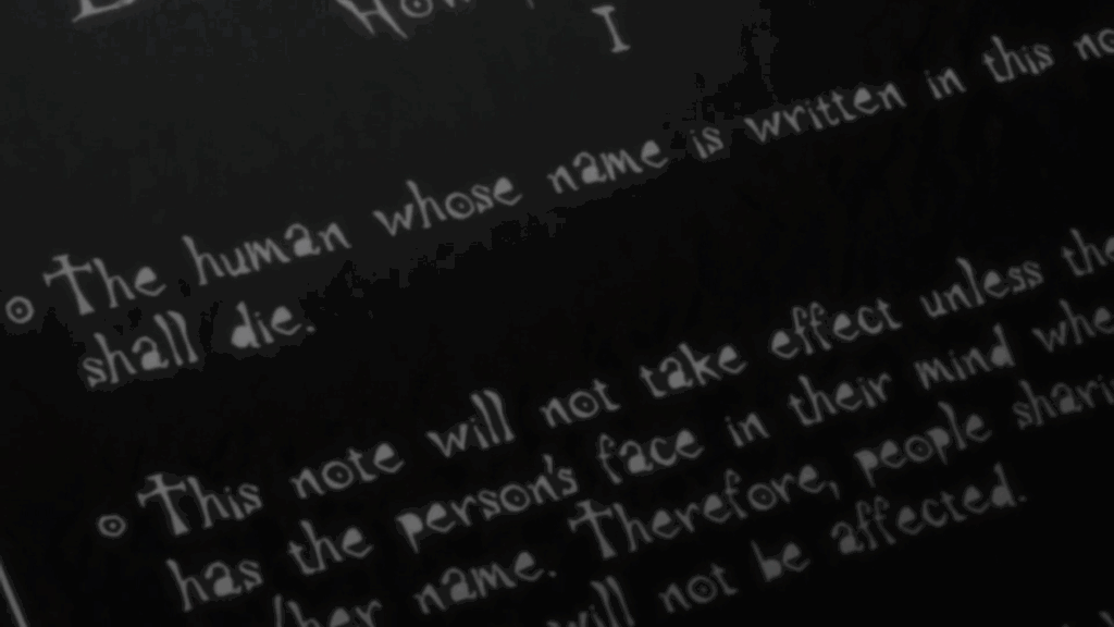'Death Note' Voice Actor Exits Agency After Working With Them for 30 Years 3 Light reads the rules of the book in his room