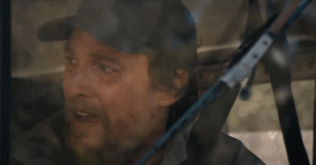 'The Lost Bus' Trailer: Matthew McConaughey Takes the Wheel in Paul Greengrass' Disaster Thriller 1 Matthew McConaughey as the bus driver in The Lost Bus.