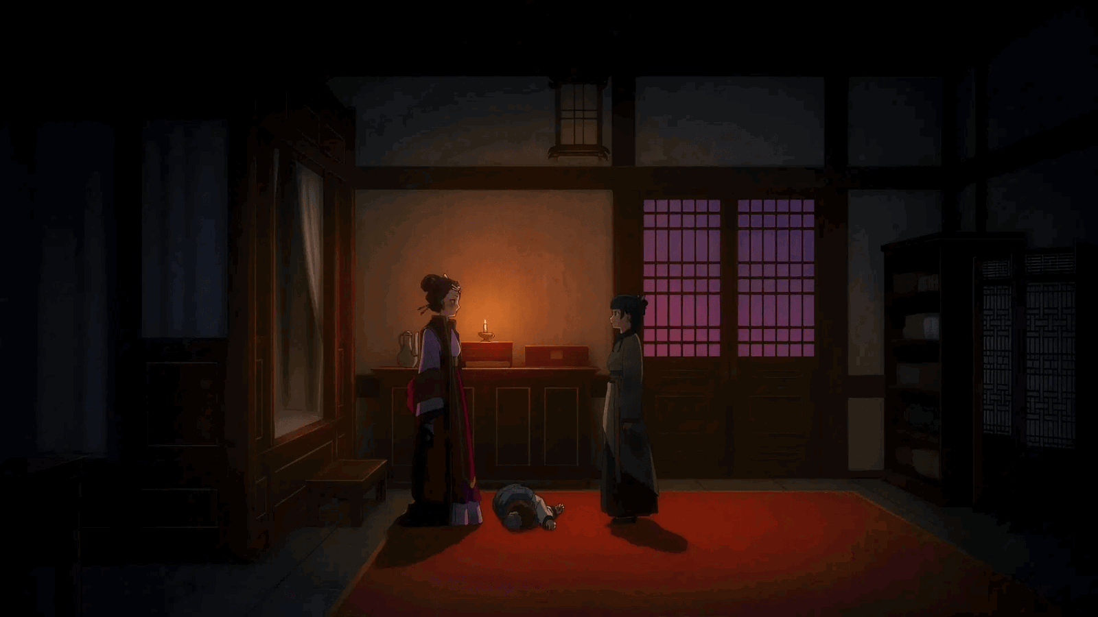 ‘The Apothecary Diaries’ Somehow Made an Episode Darker Than Anshi’s Backstory 6 Maomao asks Loulan what she's doing there in The Apothecary Diaries.