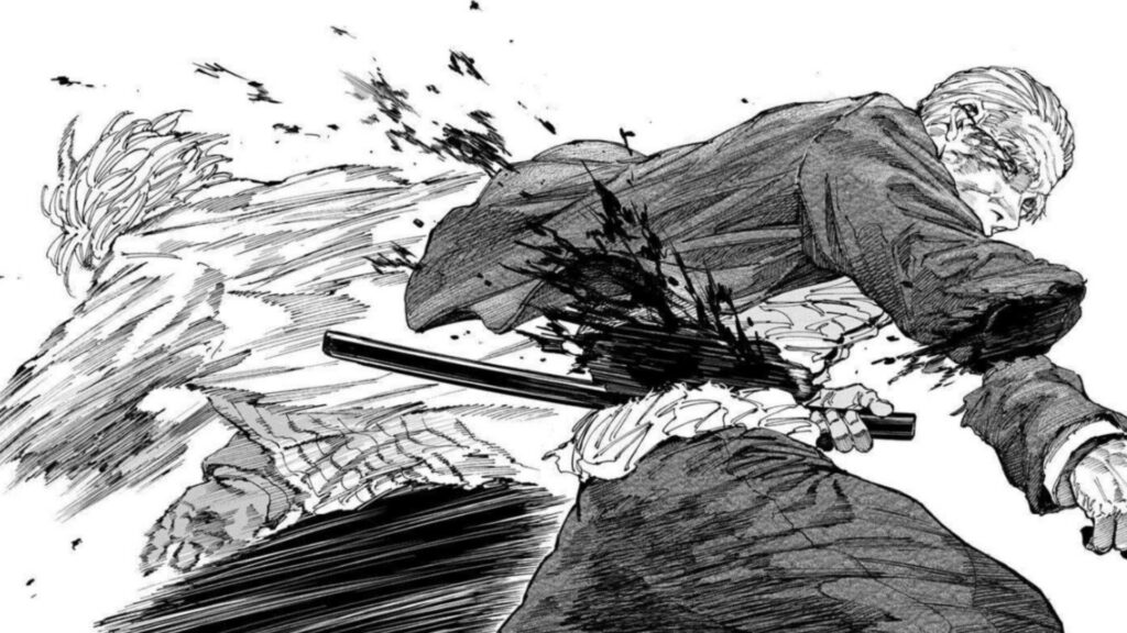 'Sakamoto Days' Has Run Itself Dry After Giving Its Main Villain a Major Upgrade 1 Uzuki cuts Takamura into half in Sakamoto Days
