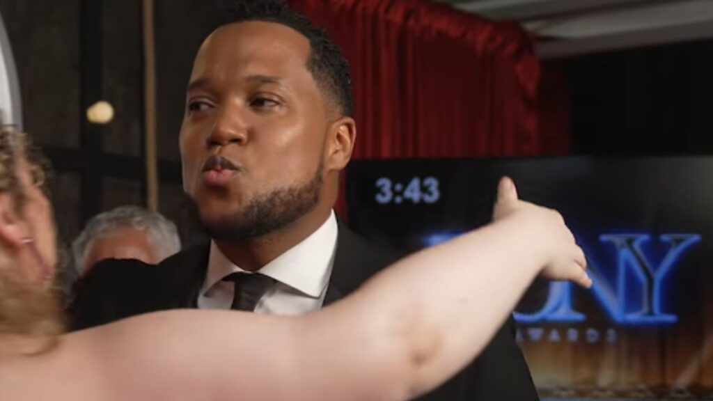 10 Most Heartwarming Moments from the Tony Awards 2025 5 Branden Jacobs-Jenkins won his Tony Awards for Best Play
