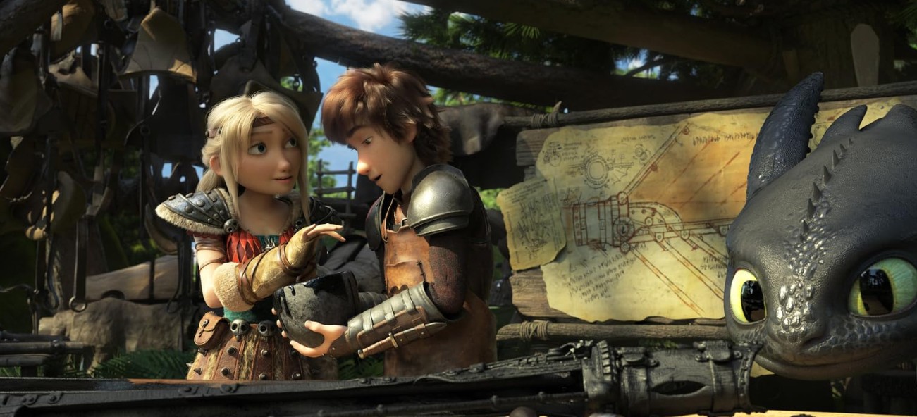 Disturbing True Reason Why T.J. Miller Was Replaced in ‘How to Train Your Dragon’ 6 Jay Baruchel and America Ferrera voicing characters in How to Train Your Dragon: The Hidden World.