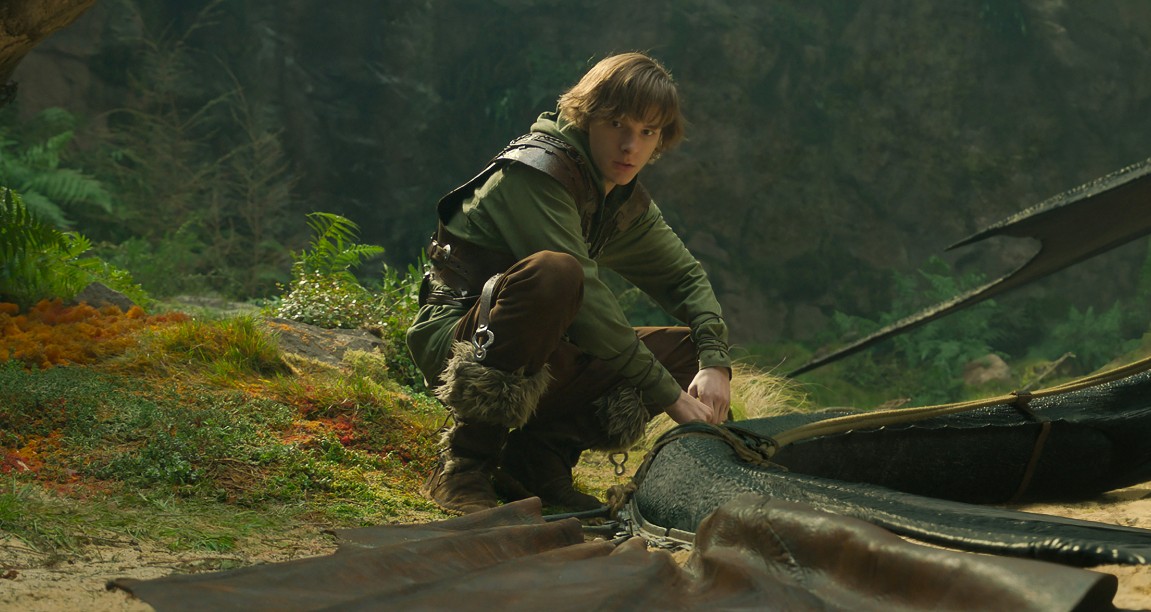 Disturbing True Reason Why T.J. Miller Was Replaced in ‘How to Train Your Dragon’ 9 A boy gazes at a dragon’s tail.