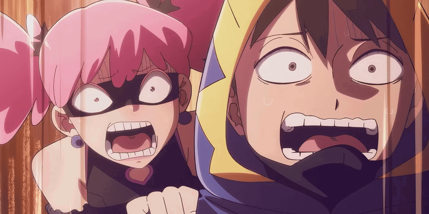 ‘Vigilantes’ Is Still Nowhere Near as Good as ‘My Hero Academia' 10 Pop Step behind Koichi with a hand on his shoulder as they both are shocked in My Hero Academia: Vigilantes.