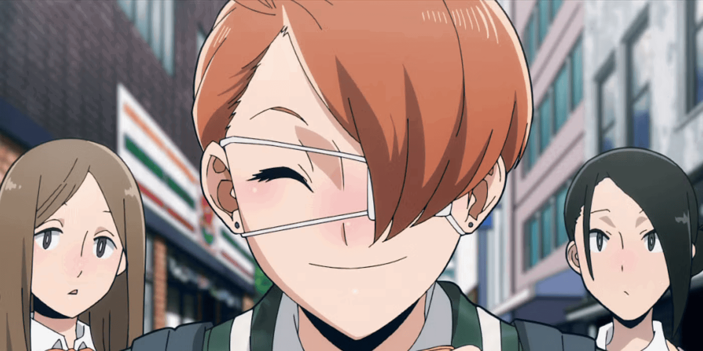 ‘Vigilantes’ Is Still Nowhere Near as Good as ‘My Hero Academia' 7 Hachisuka Kuin with a cunning smile in My Hero Academia: Vigilantes.