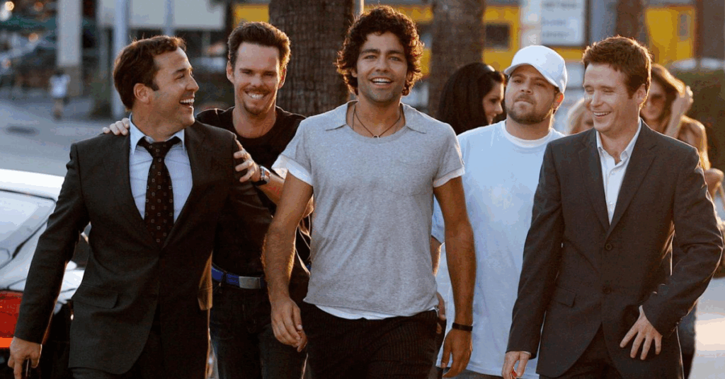 While You Wait for ‘Your Friends & Neighbors’ Season 2, This 8.4 IMDb Rated Show Now Streaming on HBO Max Is the Perfect Replacement 1 The group of friends and his manager in Entourage.