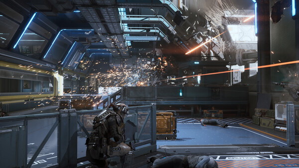 I Hope the Expanse: Osiris Reborn Doesn’t Include Andromeda in Its List of Mass Effect Influences 1 A screenshot from The Expanse: Osiris Reborn featuring the protagonist in a firefight.
