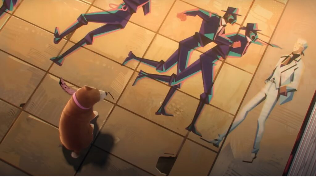 To Be Hero X: X’s Powers Are Just a Metaphor for Isekai 1 X is being chased by some men in a still from To Be Hero X