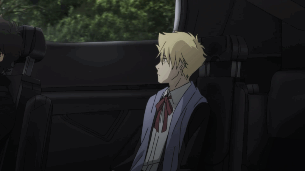 ‘Lazarus’ Cannot Bring Back Its Worst Character Who Made Me Want to Quit the Anime 3 Lazarus - Leland sits in the back while Doug drives