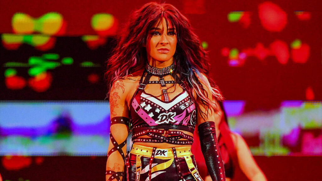 5 WWE Superstars Nick Khan Should Bring Back if Triple H Has Stopped Caring 4 Dakota Kai at a WWE segment.