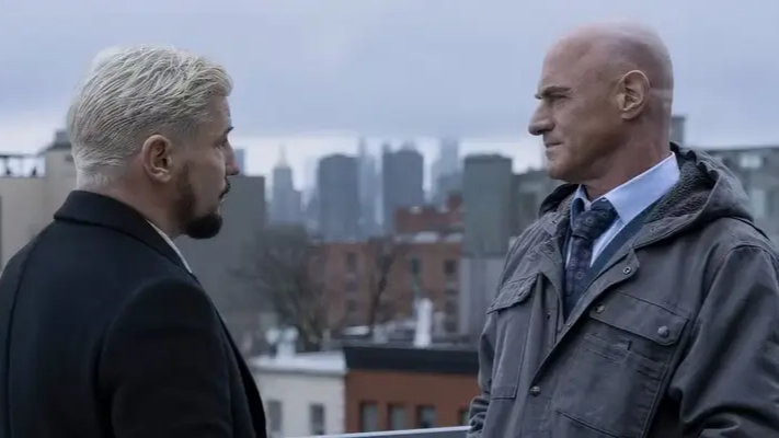 ‘Law & Order: Organized Crime’ Season 5 Finale: Will Major Death Finally Push the Stablers to Break Bad? 4 Michael Trotter as Joe Stabler and Christopher Meloni as Elliot Stabler in a still from Law & Order: Organized Crime