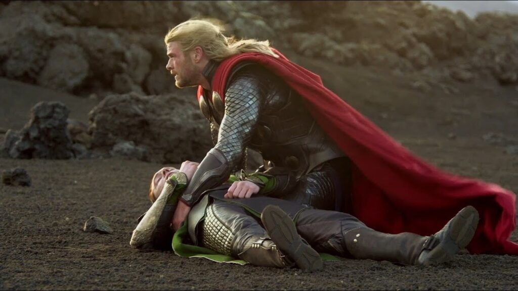 I'm a Huge Marvel Fan, But Even I Can’t Defend These 10 MCU Movies 57 Chris Hemsworth's Thor leaning over Tom Hiddleston's Loki believing him to be dead in Thor: The Dark World