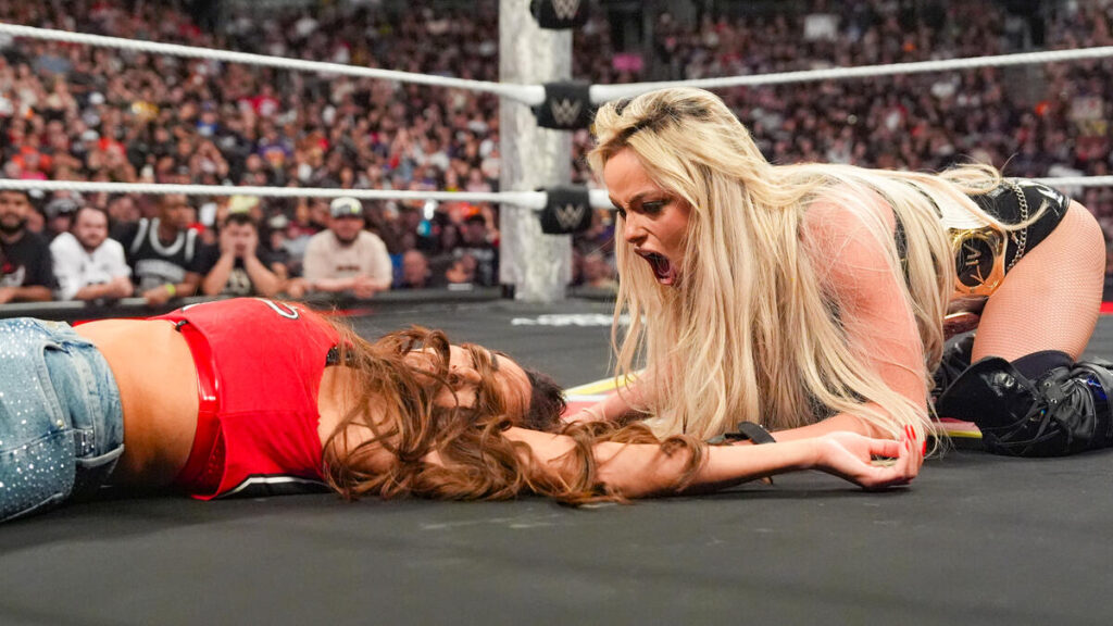 Liv Morgan May Have Proved Triple H Won’t Leave John Cena Alone After Nikki Bella’s WWE Return 5 Liv Morgan after attacking Nikki Bella.