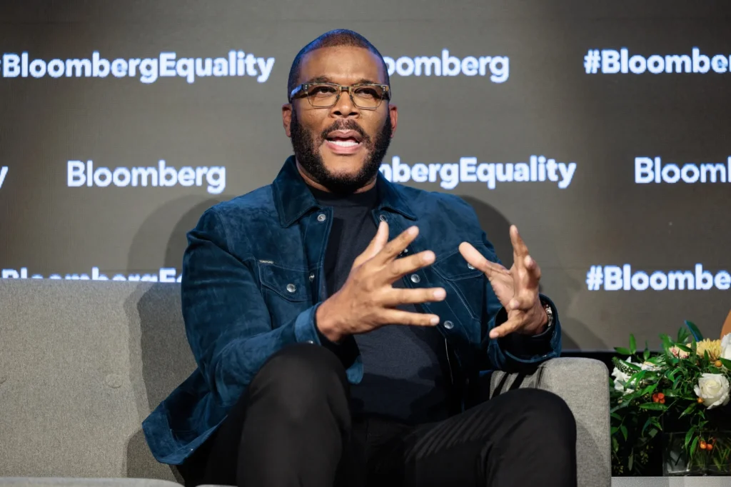 Tyler Perry Blasts Racist Erasure of Black History: "They are removing our books... Our stories... Our names" 1 Tyler Perry in an interview
