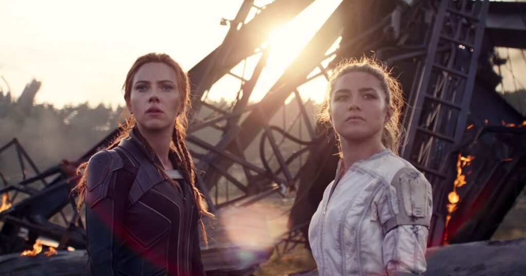 Big Blow for Marvel: Real Reason Avengers Star Demanded Thunderbolts* Executive Producer Credit to Be Removed 7 Natasha and Yelena during a fight scene in Black Widow.