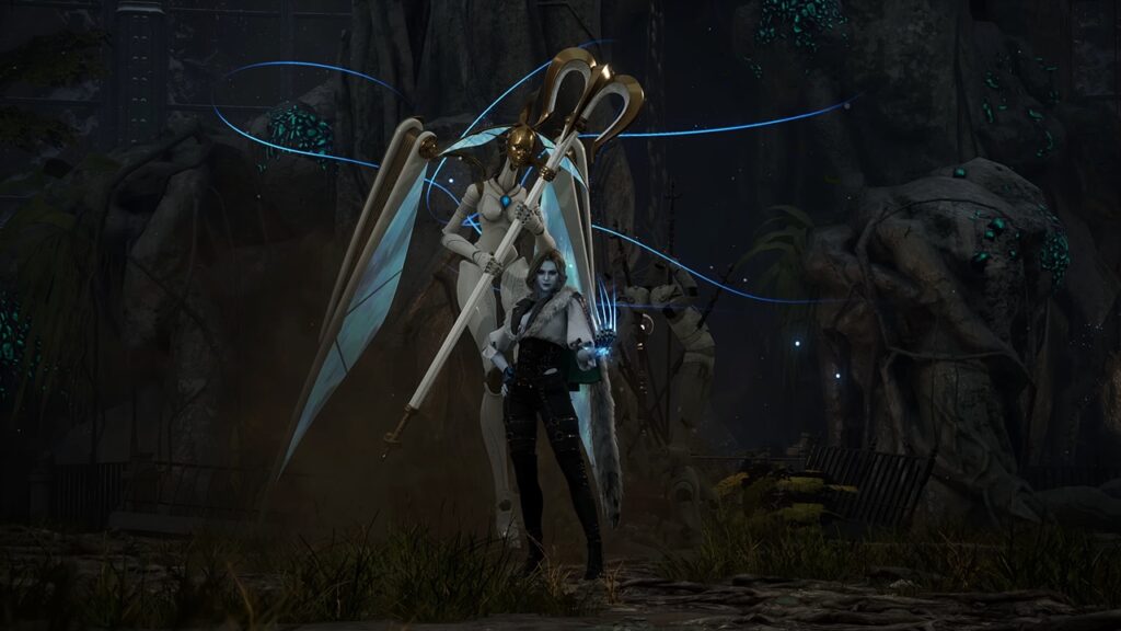 Lies of P: Overture DLC Vows to Overhaul Its Most Fundamental Gameplay Element but Only After ‘Meticulous Work and Thorough Testing’ 3 A screenshot of boss Markiona beside her puppet in Lies of P: Overture DLC.
