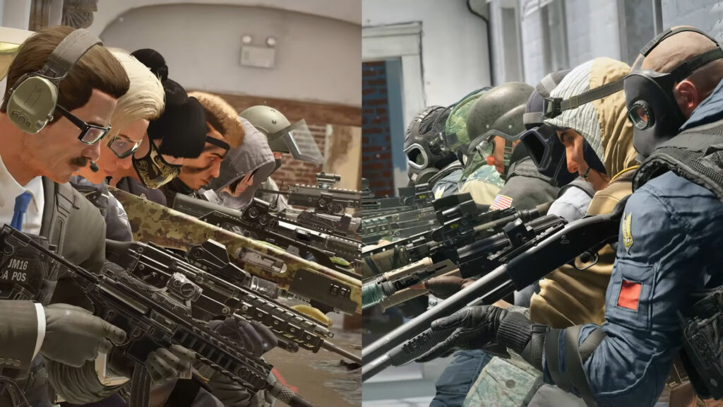 After Pushing Tencent Sales, Delta Force Player Count Hits All Time High 6 An image showing the gameplay of Rainbow Six Siege X.