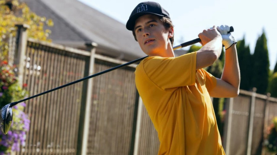 ‘Stick’ Episode 4 Review: Golf Can Wait - This Episode’s All About Ghosts You Can’t Outdrive 5 Peter Dager can be seen posing as a golfer in a scene from Stick.