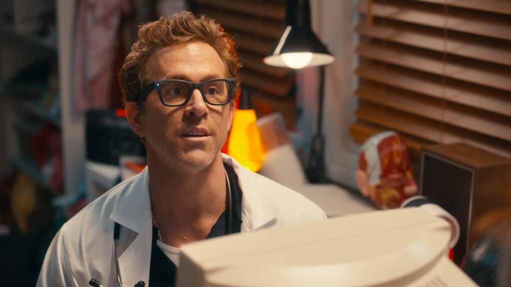Ryan Reynolds Calls Neil Patrick Harris a "B*tthole" After He Voices Deadpool 1 A close-up of Ryan Reynolds cosplaying Neil Patrick Harris' Doogie Howser character.