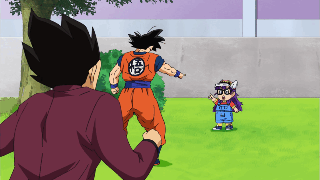The Only Reason Akira Toriyama Started 'Dragon Ball' Was Because He Wanted to Quit Another Manga 6 Goku and Arale seem to recognize each other