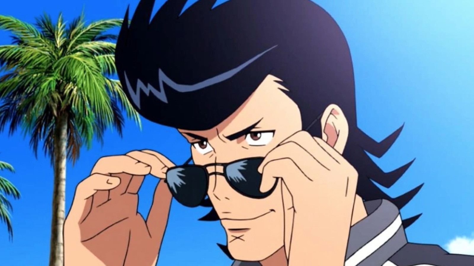 Madhouse and 'One Punch Man' Director's New Movie Might Be Exactly What We Need 16 Dandy fixing his sunglasses.
