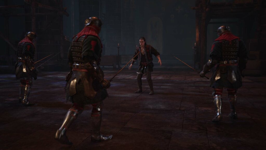 The Blood of Dawnwalker Isn’t Worried About You Missing Content—It’s Daring You to 12 the image shows a player surrounded by enemies in The Blood of Dawnwalker